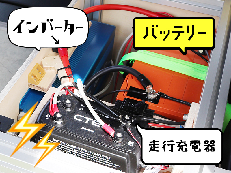 Honda Cars 神奈川中のRakuneru N-VANサブバッテリー